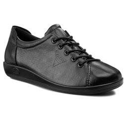 Chaussures basses ECCO - Soft 2.0 20650356723 Black With Black Sole