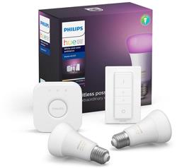 Eclairage connecté Philips Hue Kit de démarrage White and Color E27 Bluetooth