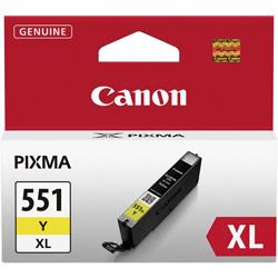 Canon Cartouche dencre dorigine jaune CLI-551XL Y