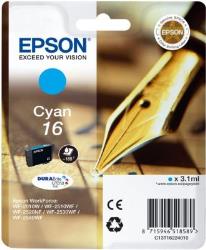 Cartouche d'encre Epson T1622 Cyan Série Stylo Plume