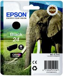 Cartouche d'encre Epson T2421 Noire Série Eléphant