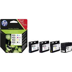HP Cartouche dencre 932XL, 933XL dorigine pack bundle noir, cyan, magenta, jaune C2P42AE Pack de cartouches