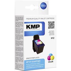 Cartouche dencre compatible KMP équivalent HP N°57 (C6657AE) cyan, magenta, jaune