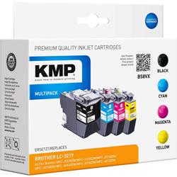 KMP Ink set remplace Brother LC-3219XL compatible noir, cyan, magenta, jaune B58VX 1537,40