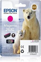 Cartouche d'encre Epson Cartouche T26 Ours Polaire Magenta XL - Encre Claria Premium