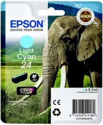 Cartouche d'encre Epson T2425 Cyan Clair Série Eléphant