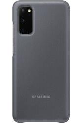 Folio Clear View Gris pour Samsung Galaxy S20