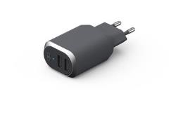Chargeur portable Force Power chargeur secteur x2 USB-A 4.8A
