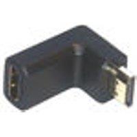adaptateur coude HDMI-HDMI - coudé à 90 - audio/video