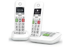 Téléphone sans fil Gigaset GIGASET E290A DUO BLANC