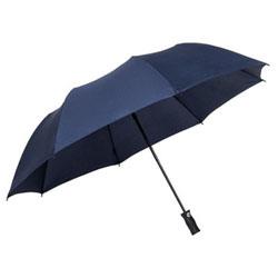 Grand parapluie pliant - automatique - bleu