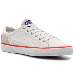 Tennis HELLY HANSEN - Copenhagen Leather Shoe 115-02.011 Off White/Alert Red/Light Grey