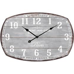 Horloge vintage en verre 60x40