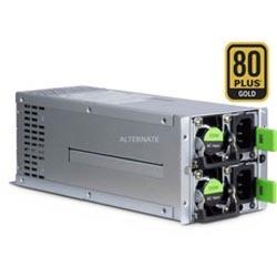 Inter-Tech Aspower R2A-DV0550-N alimentation PC 550 W Acier inoxydable