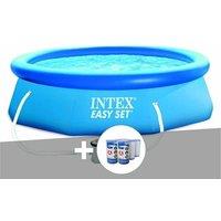 Kit piscine autoportée Easy Set 3,66 x 0,76 m + 6 cartouches - Intex