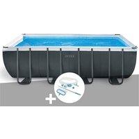 Kit piscine tubulaire Intex Ultra XTR Frame rectangulaire 5,49 x 2,74 x 1,32 m + Kit d'entretien