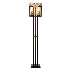 Lampadaire Madison style Tiffany - Clayre & Eef