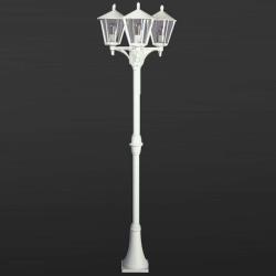 Lampadaire rustique 680 blanc à 3 lampes - Albert Leuchten