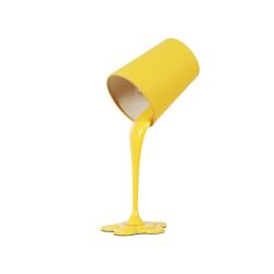Lampe de table E27 40W jaune