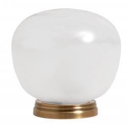 Lampe de table blanche givré - Nordal