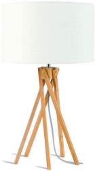 Lampe de table en bambou blanc Kilimanjaro - Good&Mojo