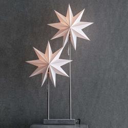 Lampe à poser étoile en papier Duva deux étoiles - Markslojd