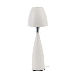 Lampe à poser LED Anemon en blanc 38,9cm - Belid