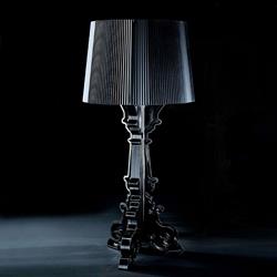 Lampe à poser LED de designer Bourgie, noire - Kartell