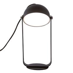 Lampe à poser LED Hemi abat-jour inclinable noir - Viokef