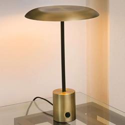 Lampe à poser LED Hoshi originale en doré/noir - Lorefar (FARO)