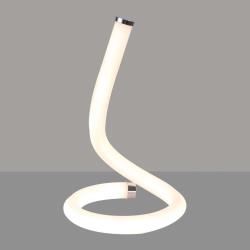 Lampe à poser LED Nur Line en chromé-blanc - Mantra