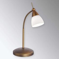Lampe à poser LED Pino classique, laiton ancien - Paul Neuhaus