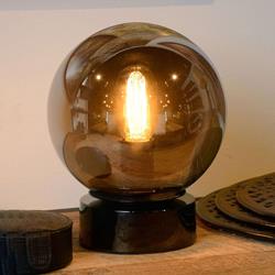 Lampe à poser en verre sphérique Jorit 20 cm - Lucide