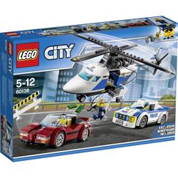 La course-poursuite en hélicoptère LEGO CITY 60138 Nombre de LEGO (pièces)294
