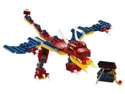 LEGO Creator 3-en-1 31102 Le dragon de feu