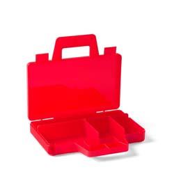 LEGO Divers 5005769 Boîte de tri rouge transparente