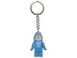 Porte-clés homme en costume de requin LEGO