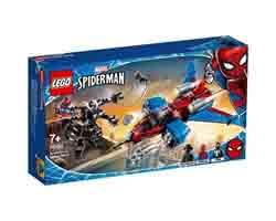 LEGO Marvel Super Heroes 76150 Le Spider-jet contre le robot de Venom