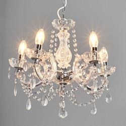 Lustre classique MARIE THERESE à 5 lampes - Searchlight