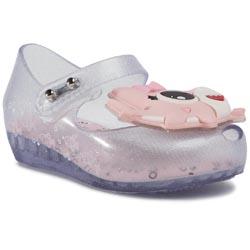 Chaussures basses MELISSA - Mini Melissa Ultragirl Shark B 32770 Clear Glitter/Pink 53616