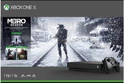 Consoles Xbox One Microsoft XBOX ONE X + Metro Exodus Saga