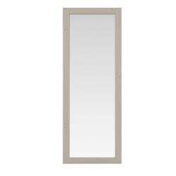 Miroir de porte bois grisé 30x90cm