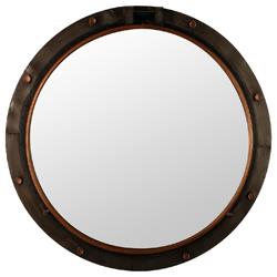 Miroir métal hublot D74