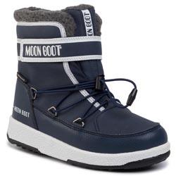 Bottes de neige MOON BOOT - Jr Boy Boot Wp 34051600003 D Blue Navy/White