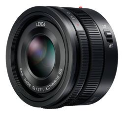 Objectif pour Hybride Panasonic 15mm f/1.7 noir Leica DG Summilux