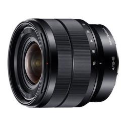 Objectif pour Hybride Sony SEL 10-18mm f/4 OSS Noir
