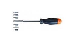 Tournevis + 6 embout.torx percess/carte - OUTIFRANCE