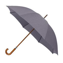 Parapluie de golf de luxe - Résistant au vent - Mât et poignée en bois