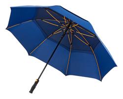 Parapluie de golf homme de haute qualité à ouverture automatique - Résistant au vent - Housse fournie - Bleu à
