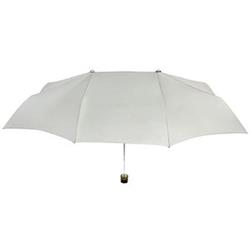 Parapluie pliant pour deux personnes - Vogue - Résistant au vent - Anti UV - Gris